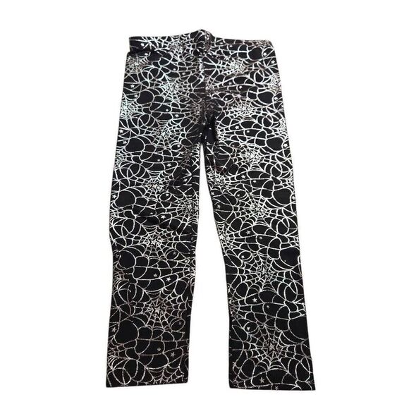 Halloween Spiderweb leggings 5T - Picture 3 of 4